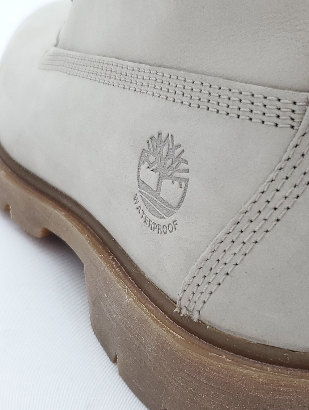 NEW Timberland Women Linden Woods Lace-up 6-Inch Light Taupe Combat boots size 9 - Picture 8 of 11